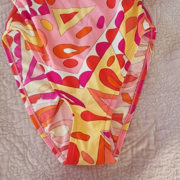Victoria Secret Pucci Style 36C High Cut Swimsuit - Picture 3 of 5